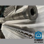 杰德 鋼帶造粒機(jī)擠出機(jī)螺桿機(jī)筒 耐熱耐腐蝕 型號(hào)齊全 支持定制-舟山市杰德機(jī)械有限公司，擠出機(jī)螺桿，注塑機(jī)螺桿，舟山螺桿，螺桿廠