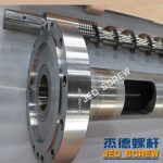 杰德 出口越南的單排氣造粒機螺桿機筒 技術(shù)精湛 塑化優(yōu)良-舟山市杰德機械有限公司，擠出機螺桿，注塑機螺桿，舟山螺桿，螺桿廠
