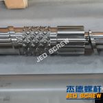 杰德 出口越南的單排氣造粒機螺桿機筒 技術(shù)精湛 塑化優(yōu)良-舟山市杰德機械有限公司，擠出機螺桿，注塑機螺桿，舟山螺桿，螺桿廠